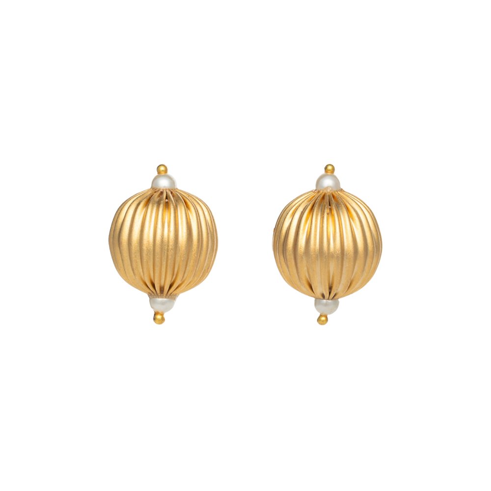 "Faustina Earrings - luxury designer earrings with elegant design and premium materials"